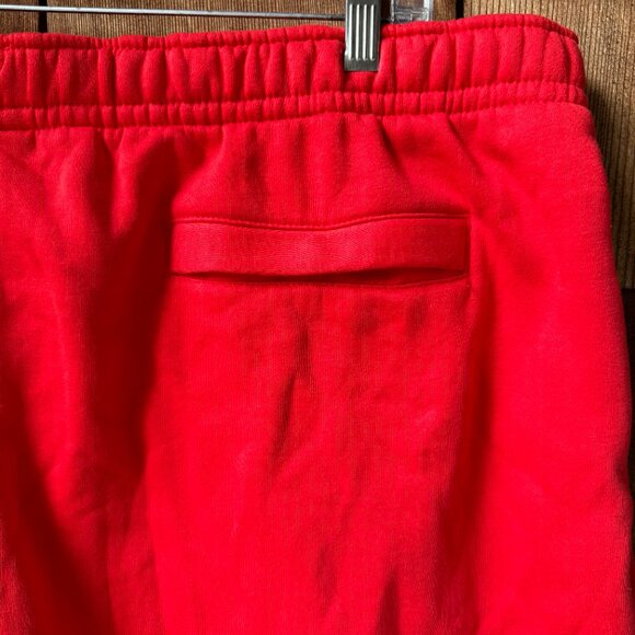 NWT Nike Sportswear Knee Length Shorts in University Red/White - Men's XXL Tall - Picture 13 of 16